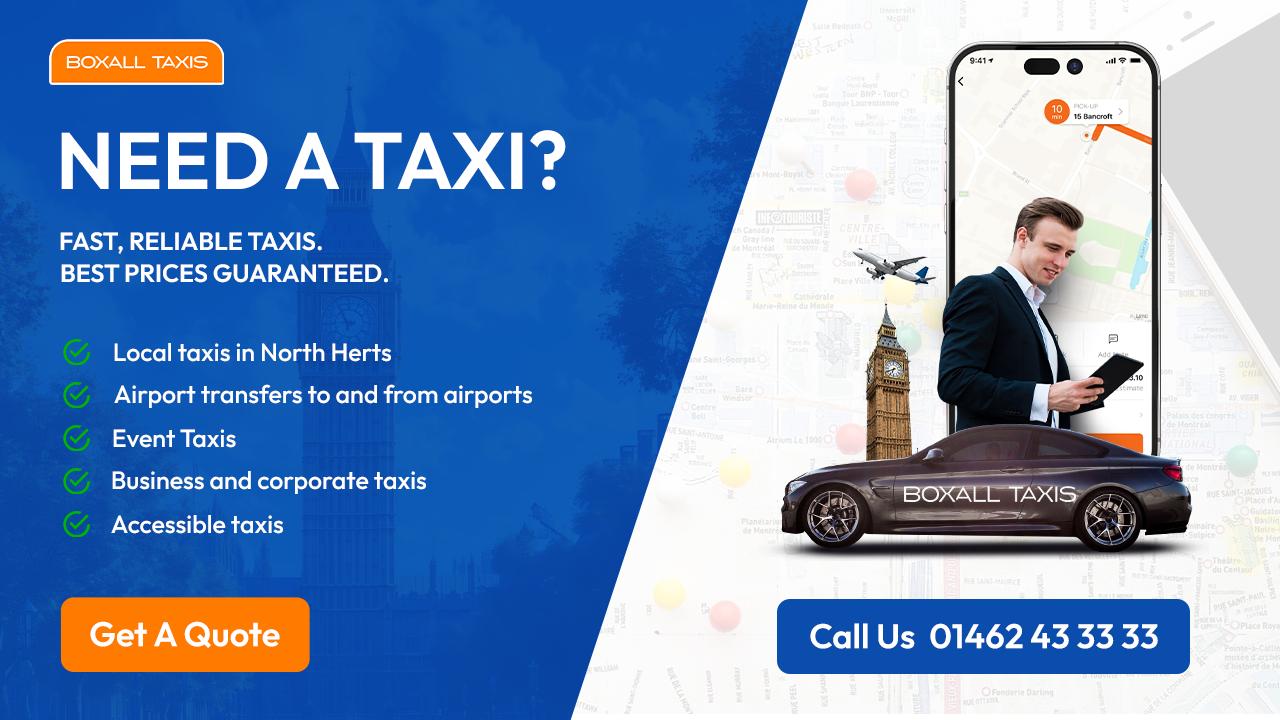 Boxall Taxis banner