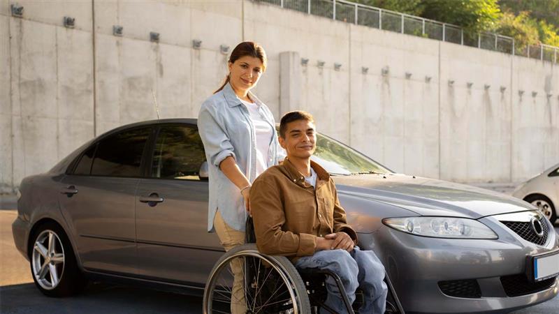 book wheelchair taxi